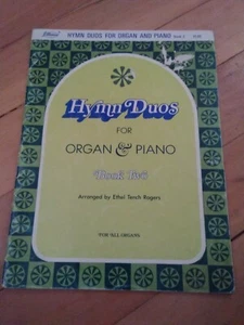 Ethel Tench Rogers - Hymn Duos for Organ & Piano - 1971 For All Organs - Picture 1 of 4