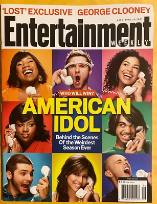 AMERICAN IDOL entertainment weekly JORDIN SPARKS Avril Lavigne TIM McGRAW cloone Foto 1 de 4