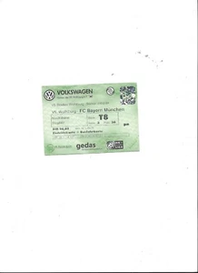 VFL WOLFSBURG - FC BAYERN MÜNCHEN, Saison 1998 / 1999, Sammlerticket - Bild 1 von 1