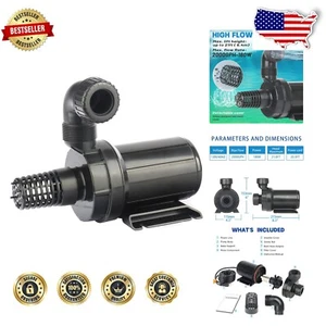 Smart & Strong 2000 GPH Outdoor Pond Water Pump with Overheat Protection - Picture 1 of 8