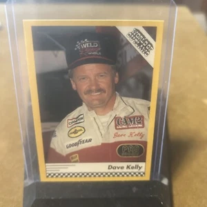 World of Outlaws Racing 1991, Dave Kelly, tarjeta #81, en funda protectora. - Imagen 1 de 2