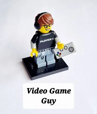 NEW LEGO 71007 MINIFIGURE SERIES 12 VIDEO GAME GUY MINIFIGURE MINT CONDITION  - Image 1 of 4