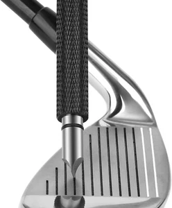 Golf Club Groove Sharpener, Re-Grooving Tool and Cleaner for Wedges & Irons -... - Picture 1 of 8