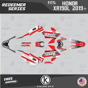Kit Gráficos para Honda XR190L (2019+) Redentor - ROJO - Imagen 1 de 6