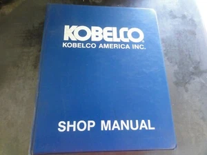 Kobelco SK220LC Hydraulikbagger Werkstatthandbuch - Bild 1 von 6