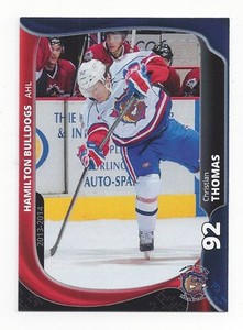 2013-14 Hamilton Bulldogs (AHL) Christian Thomas (KooKoo)