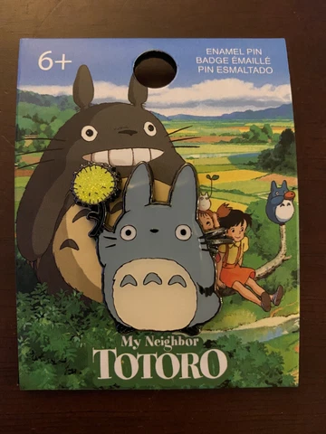Loungefly Studio Ghibli My Neighbor Totoro Dandelion Enamel Pin Cover