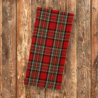 Park Designs 富豪格纹格子厨房毛巾 ~ ~ 2 件套 ~ 全新 — 第 1/2 张图片