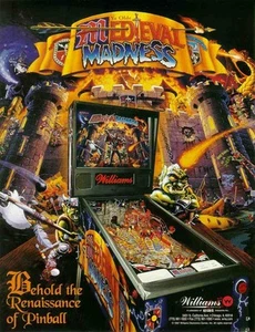 Medieval Madness - Sound Rom Set 1.0 [S2,S3,S4,S5,S6] [Bally / Williams] EPROM - Picture 1 of 2