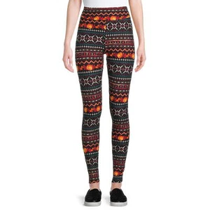 Leggings para mujer Way To Celebrate Halloween multicolor talla M (8-10) - Imagen 1 de 4