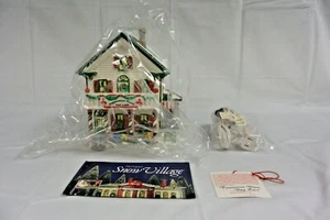 NEW Department 56 Snow Village Peppermint Porch Day Care #54852 Retired 1997 - Picture 1 of 10