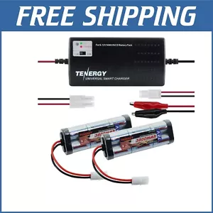 High-Capacity 7.2V NiMH Battery Pack with Tamiya Connector & Universal Charger - Picture 1 of 9