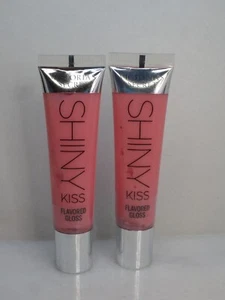 VICTORIA'S SECRET SHINY KISS FLAVORED GLOSS CANDY, BABY 0.46 OZ 2PCS NWOB - Picture 1 of 3