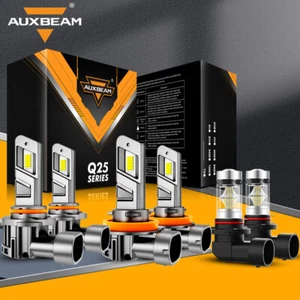 For Toyota 4Runner 2006-2009 AUXBEAM Canbus LED Headlight Hi/Low+Fog light White - Picture 1 of 12