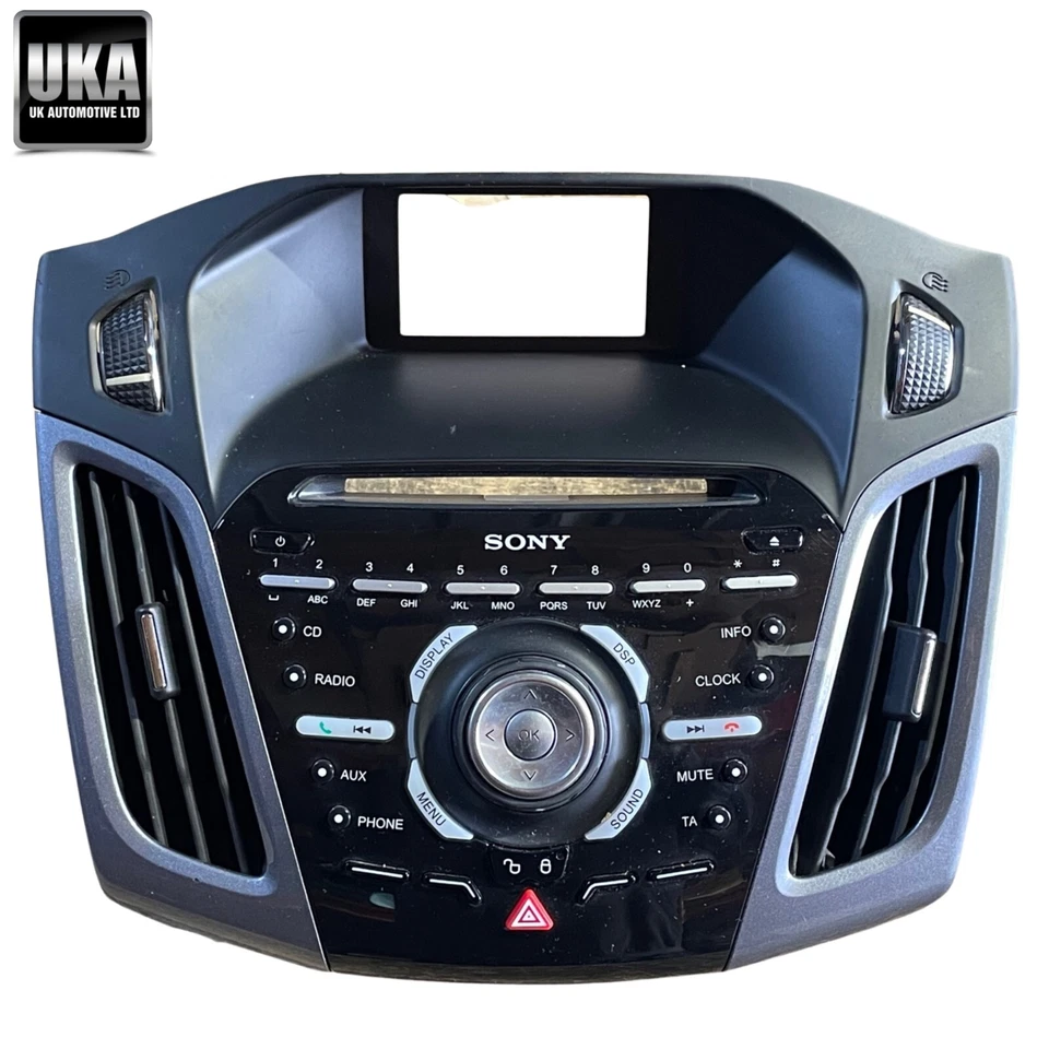 Sony BM5T 18K811 MA Ford Focus Grand Cmax Dash Pantalla Radio Lector De CD Cara - Imagen 1 de 4