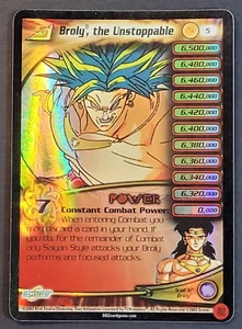 DBZ TCG - 1x Broly the Unstoppable #5 - Buu Saga - LP+ - Lámina - Edición limitada - Imagen 1 de 8