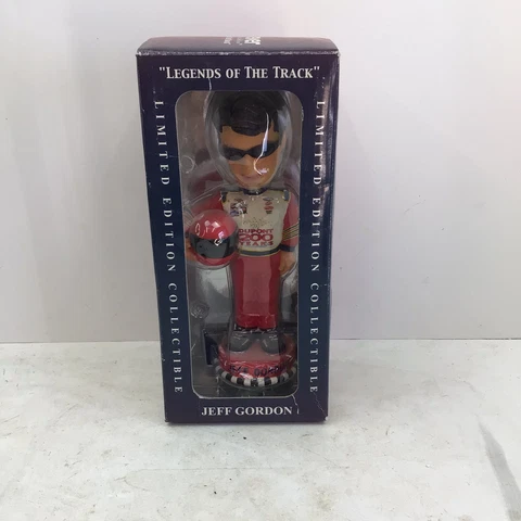 Jeff Gordon Limited Edition Collectible 200 Year Special Bobble head New In Box Cover