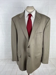 Joseph & Feiss Men's Beige Solid Wool Blazer 48R $595 - Picture 1 of 10