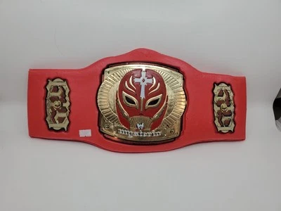 Cinturón de espuma vintage rojo Rey Mysterio Wwe para niños raro Foto 1 de 4