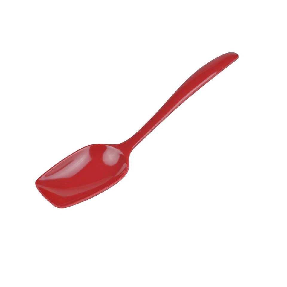 Gourmac Hutzler 10 Inch Melamine Serving Spoon, Red - Image 1 of 1