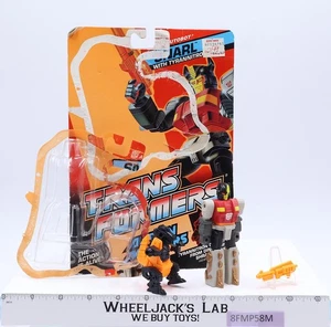Snarl Action Masters COMPLETE W/CARDBACK & BUBBLE G1 Transformers Vintage - Picture 1 of 7
