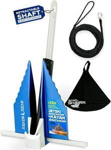 Fluke Anchor by Sandshark – Premium Anchor for Boats & Pontoons - Bild 1 von 4