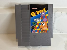 Q*Bert - 1989 NES Nintendo Game - Cart Only - TESTED!