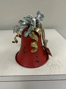 CAMPANA DE NAVIDAD HALLMARK OAK STREET ROJA NUEVA - Imagen 1 de 1