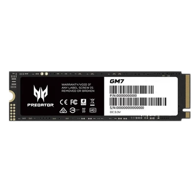 Acer Predator GM7 1TB PCIe 4.0 NVMe M.2 SSD | 7200MB/s | Internal Gaming Storage - Image 1 of 2