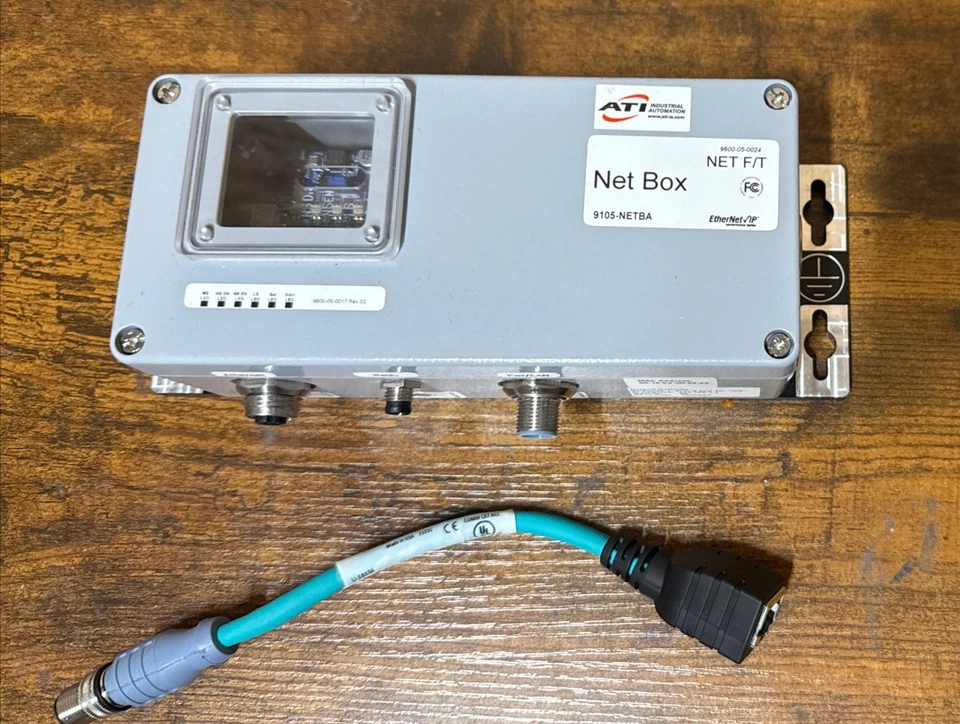 ATI Net Box F/T System Interfaces Automation (NET F/T) 9105-NETBA - Image 1 of 4
