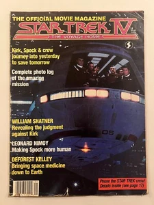 Star Trek IV: The Voyage Home - THE OFFICIAL MOVIE MAGAZINE (1986) - Picture 1 of 3