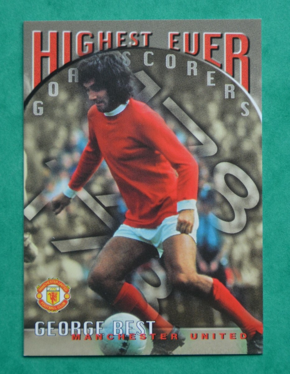 Manchester United Football George Best Sports Trading Cards 