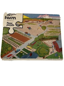 Puzzle da pavimento vintage anni 80 The Farm Judy/Instrueto 2 x 3' 20 pezzi - Foto 1 di 7