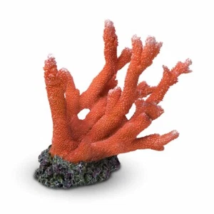 AQUATOP AQUARIUM CORAL DECOR RED 10.6x8.3x8.7in EA - Picture 1 of 1