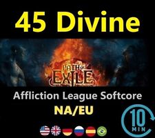 45 x Divine Orb Affliction League Softcore (Path of Exile POE) EU/NA/UK/GLOBAL