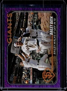 Lámina púrpura Topps 2024 #358 Patrick Bailey serie CL #422/799 - Imagen 1 de 2