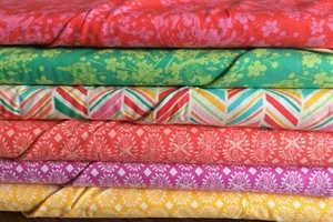 PAINTED GARDEN BY CHRYSTAL MANNING FOR MODA- MANY CHOICES-- BY THE YARD - Picture 1 of 13