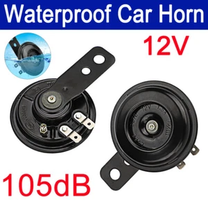 Universal 12V Hupe Wasserdicht Laut 105dB Motorrad Auto Hupe Elektrofahrrad Boot - Picture 1 of 11