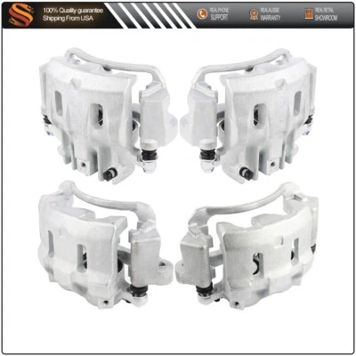 Pair For 1999-2004 Ford F-350 F-250 Super Duty Front Rear Brake Caliper Assembly Foto 1 de 4