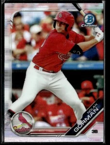 2019 Bowman Draft #BDC-42 Nolan Gorman Chrome Refractor JW - Picture 1 of 2