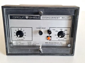 BBC Brown Boveri 238S4575 / ITE 50D Circuit Shield Overcurrent Relay 125 VDC - Picture 1 of 6