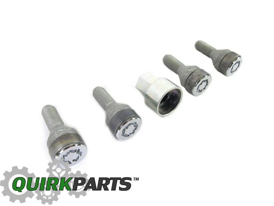 Juego de tuercas de bloqueo de rueda Dodge Dart 13-16 tuercas de bloqueo cerraduras de rueda Mopar OEM Foto 1 de 4