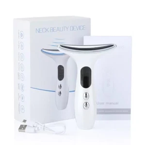 EMS Microcurrent Face Neck Beauty Device LED Photon Firming Rejuvenation - Picture 1 of 7