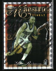 Glenn Robinson 1996-97 Finest Refractors Silver Basketball Card #107