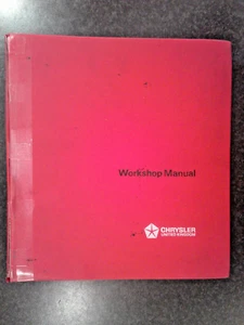 CHRYSLER UK Factory Workshop Manual for the Hunter Range WSM149, Vol.2 - Picture 1 of 6