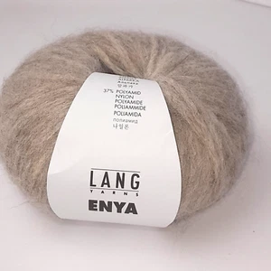 Lang Yarns Enya #26 Camel 63% Alpaca 37%Nylon 50 Grams Cake - Picture 1 of 5