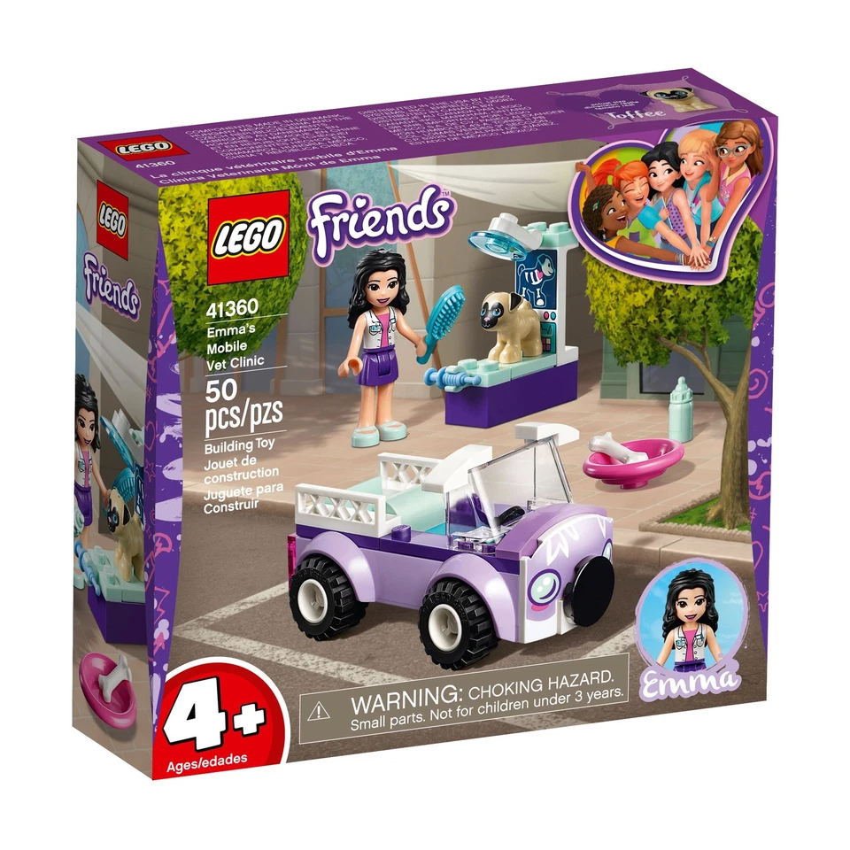 LEGO FRIENDS: Emma's Mobile Vet Clinic (41360)
