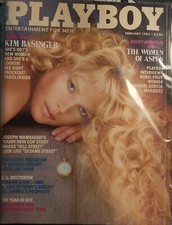 Playboy February 1983 Playmate Melinda Mays, Kim Basinger Pictorials