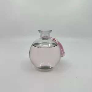 Pier 1 Imports Pink Champagne Reed Diffuser Oil Glass Bulb Bottle No Reeds 8oz - Picture 1 of 4