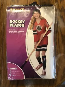 Hockey Jersey Dress NHL Kids Hockey Player Halloween Costume - 12-14 Large #5114 - Picture 1 of 6